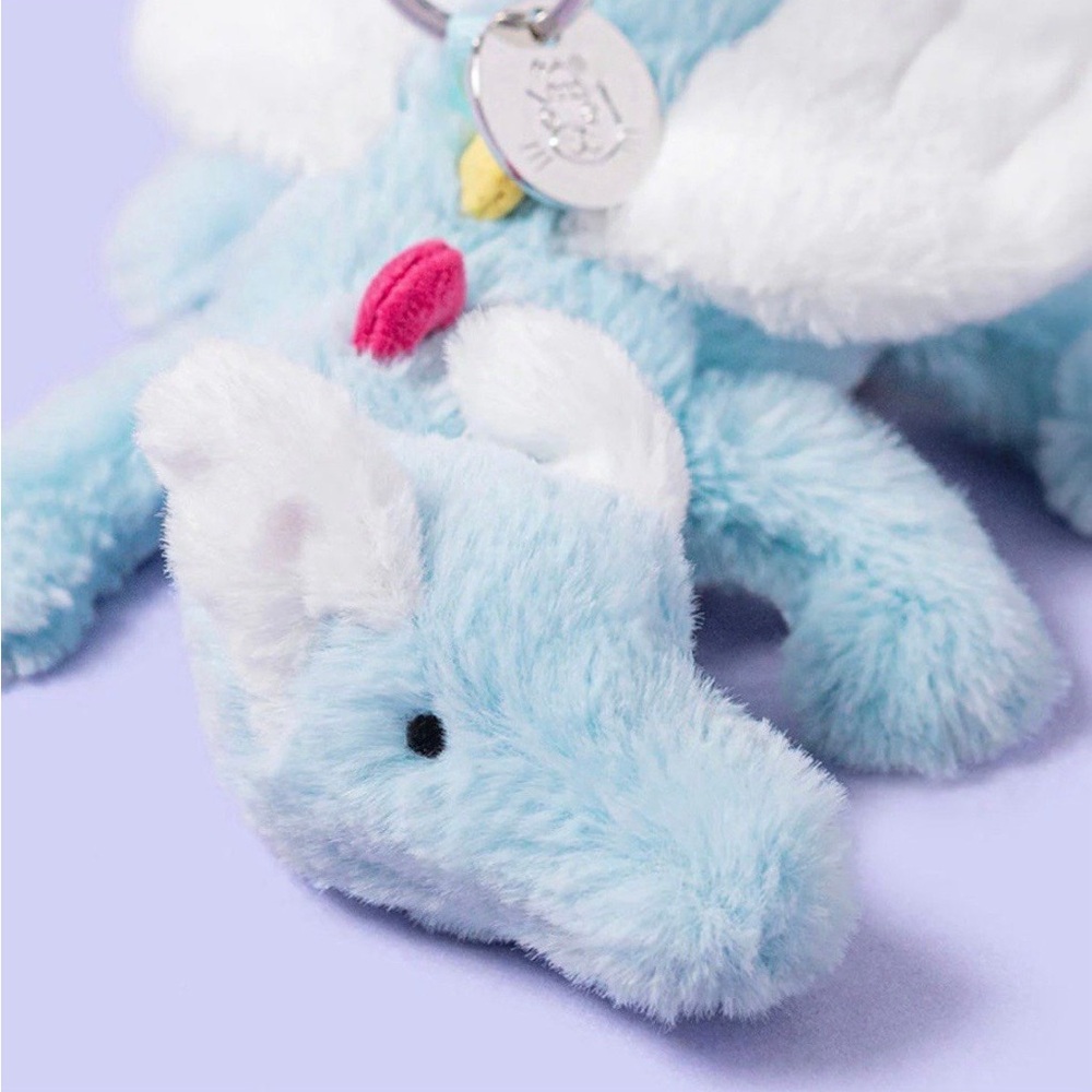 Jellycat Sky Dragon Bag Charm / BNWT